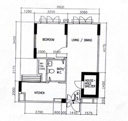 Blk 424B Orchid Spring @ Yishun (Yishun), HDB 2 Rooms #586662391